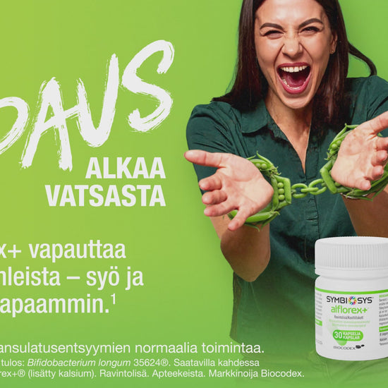 Alflorex+ vapauttaa arjen kahleista - syö ja liiku vapaammin