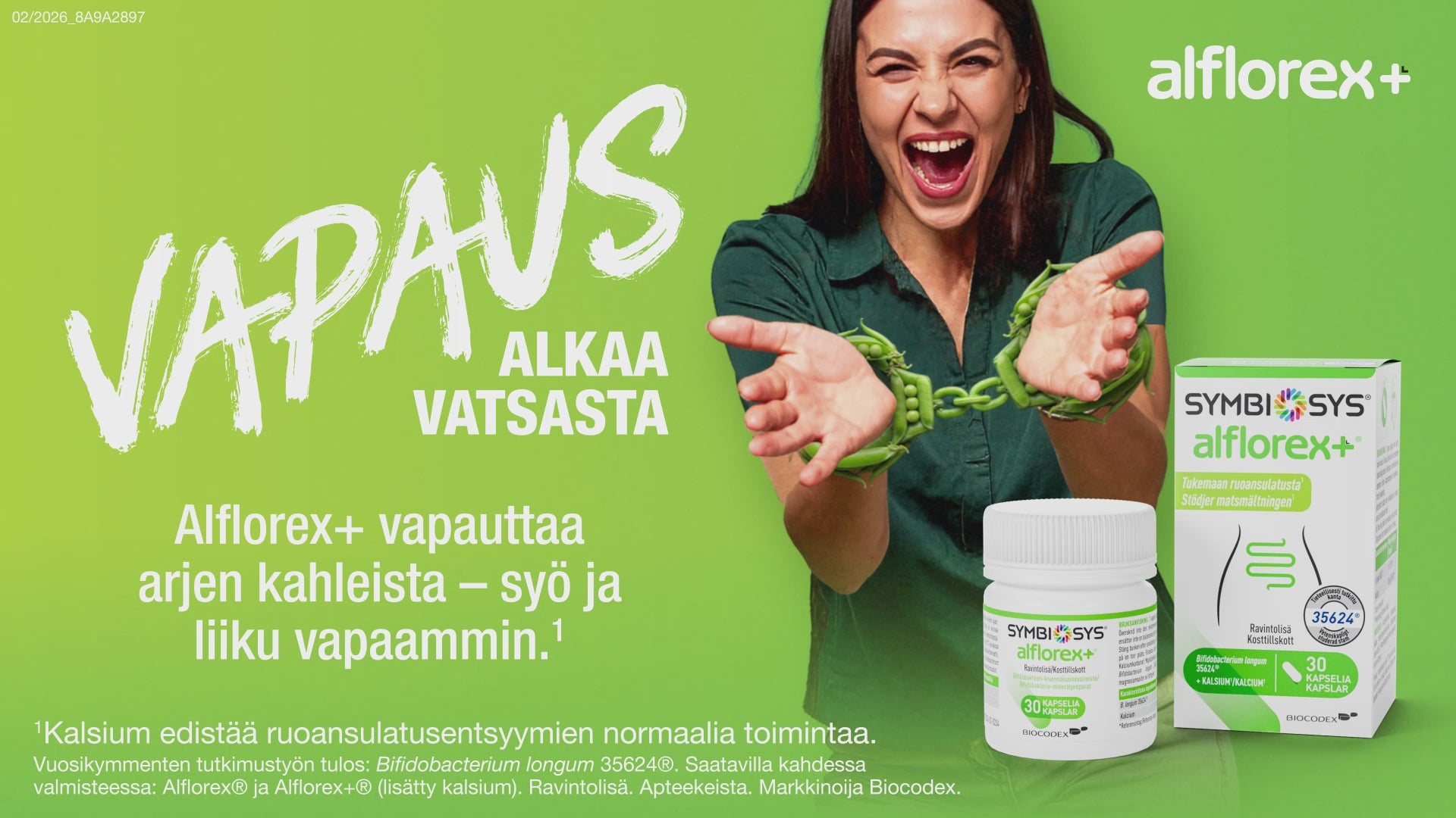 Alflorex+ vapauttaa arjen kahleista - syö ja liiku vapaammin