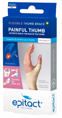 EPITACT Flexible thumb brace joustava peukalotuki päiväkäyttöön oikea käsi, koko S 1 kpl