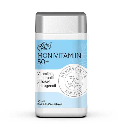 LADYVITA MONIVITAMIINI 50+ 90 TABLETTIA