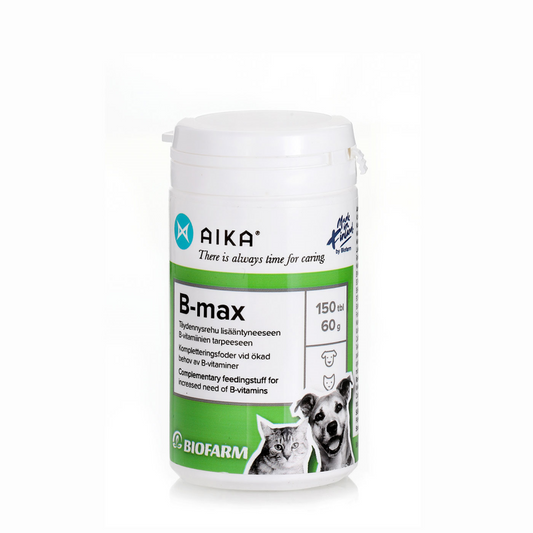 AIKA B-MAX KISSOILLE JA KOIRILLE 150 TABLETTIA
