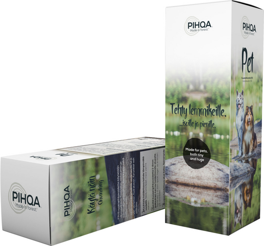 PIHQA PET KUUSENPIHKAVOIDE LEMMIKKIELÄINTEN NAARMUIHIN JA HIERTYMIIN 27 ML