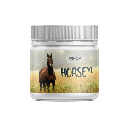 PIHQA HORSE XL KUUSENPIHKAVOIDE HEVOSEN IHON HIERTYMIIN JA NAARMUIHIN 440 ML