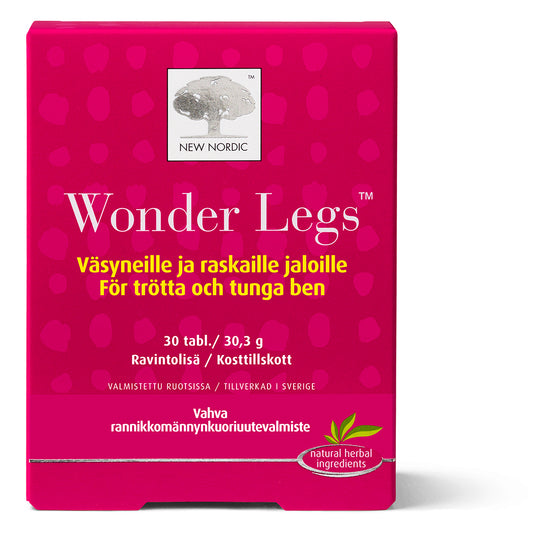 WONDER LEGS Väsyneille ja raskaille jaloille  30 tablettia