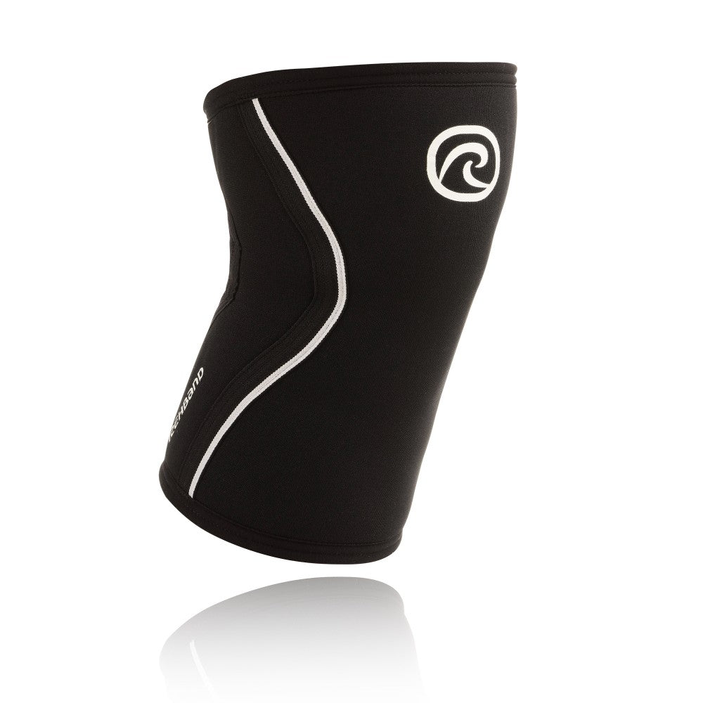 REHBAND RX Knee sleeve 3 mm musta kevyt polvituki, koko M 1 kpl