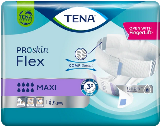 TENA Flex maxi inkontinenssisuoja, koko M 22 kpl