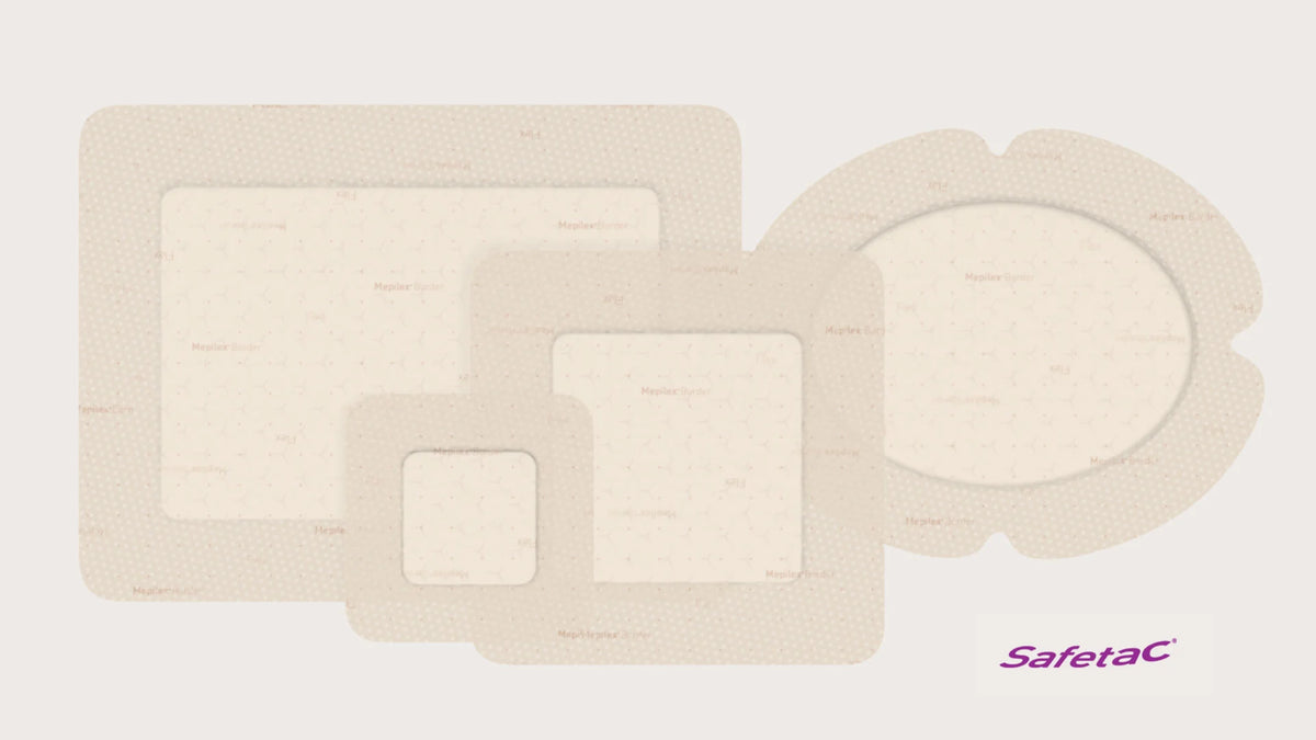 MEPILEX Border flex 10 cm x 10 cm 5 kpl